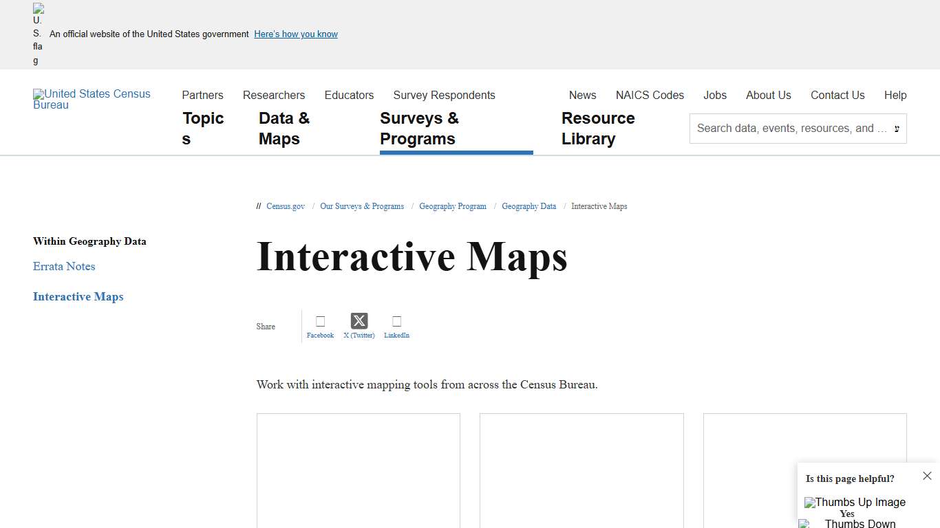 Interactive Maps